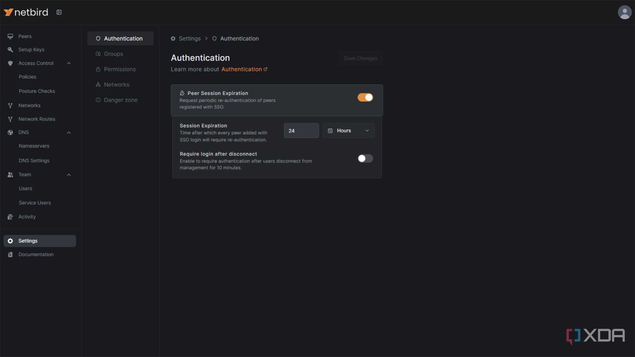 netbird-settings-auth