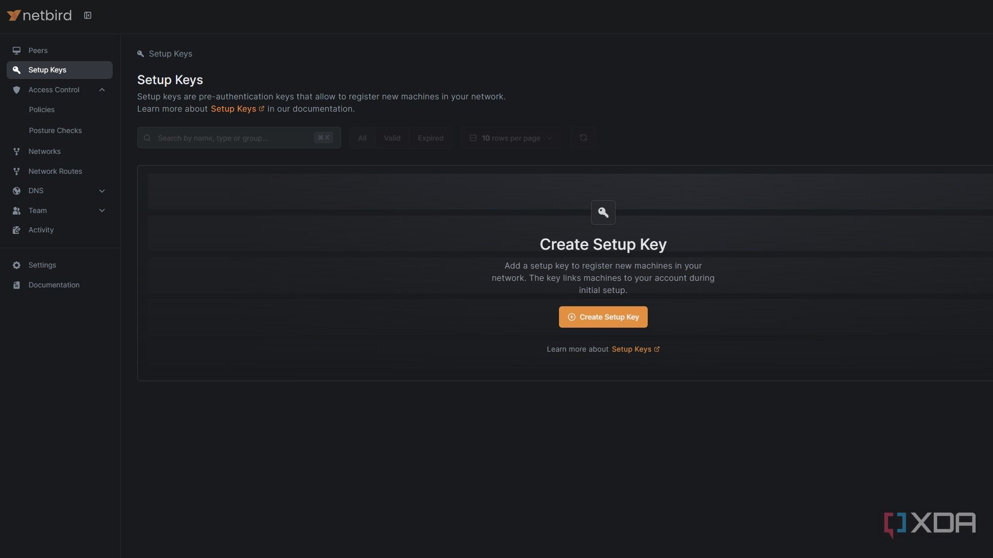 netbird-setup-keys