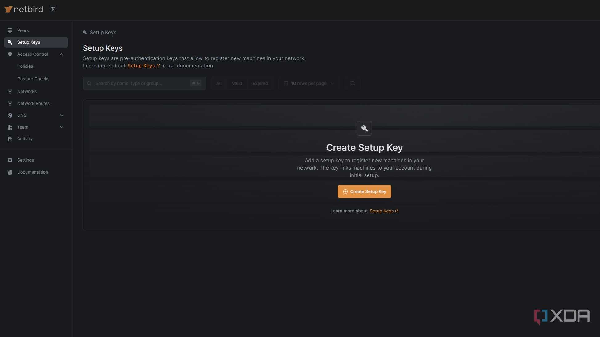 netbird-setup-keys