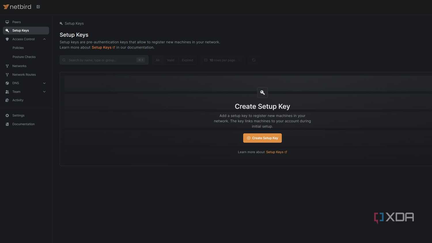 netbird-setup-keys