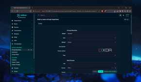 Adding a virtual machine in NetBox
