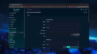 Adding a virtual machine in NetBox