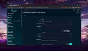 Editing a device in NetBox