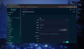 Editing a rack in NetBox