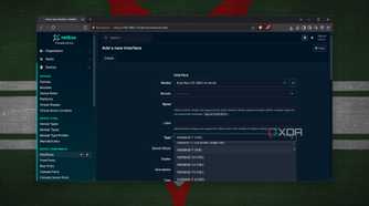 Adding an interface in NetBox