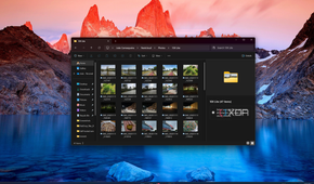Screenshot of pictures in a Nextcloud folder shown inside File Explorer