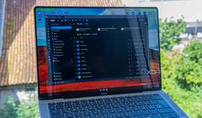 A Windows 11 laptop running a web browser with the Nextcloud Web UI