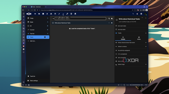 Screenshot of Nextcloud Tasks running in Vivaldi showing task details for a given task