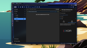 Screenshot of Nextcloud Tasks running in Vivaldi showing task details for a given task, including the Notes field