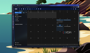 Screenshot of Nextcloud running in Vivaldi showing the calendar with items from Nextcloud Tasks