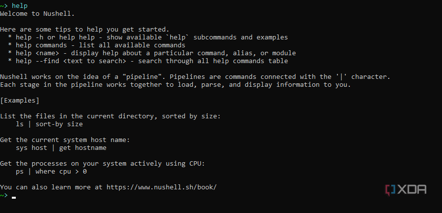 I migrated to Nushell for all of my Terminal scripts, and I'll never ...