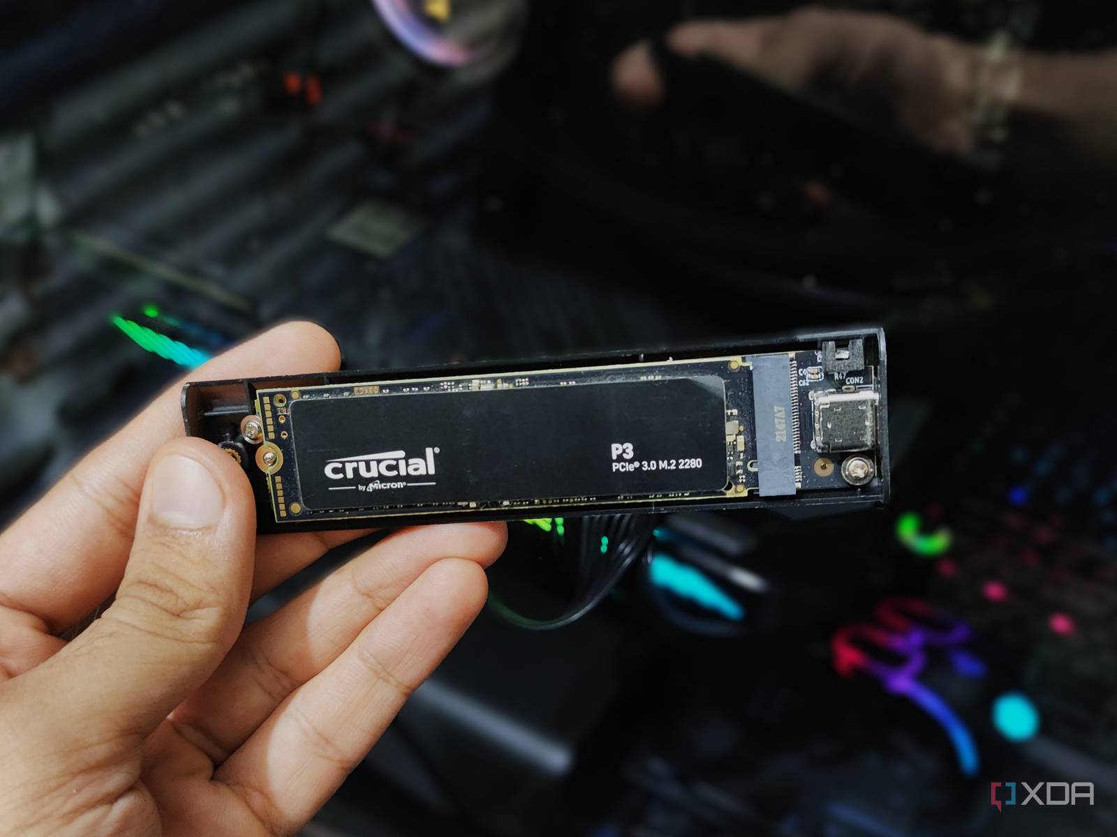 A cheap NVMe enclosure turned my old storage into an overkill