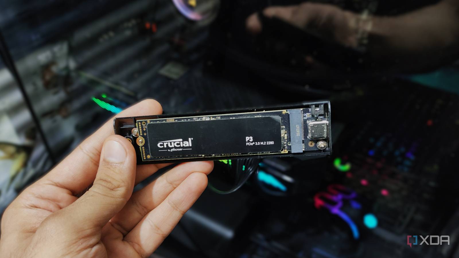A cheap NVMe enclosure turned my old storage into an overkill