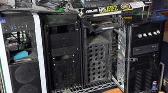 old desktop pc graveyard