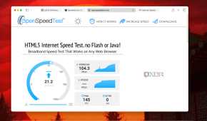 Openspeedtest for QoS active network