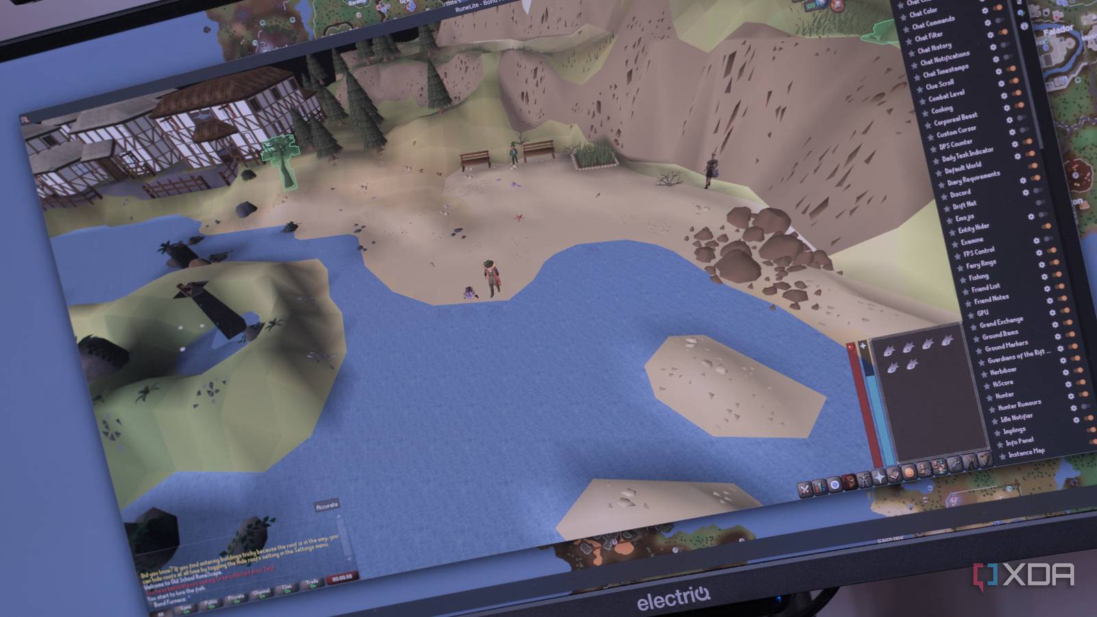 OSRS on a super ultrawide