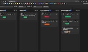 Overview with tasks added