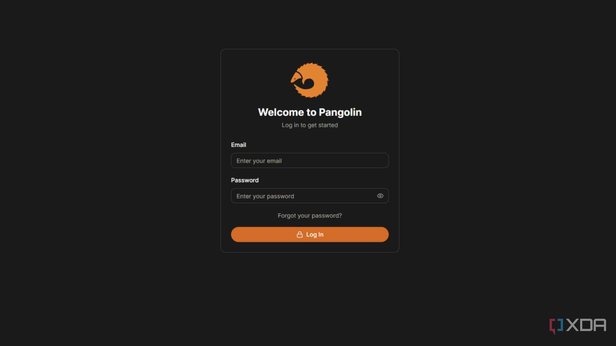 pangolin-login-page