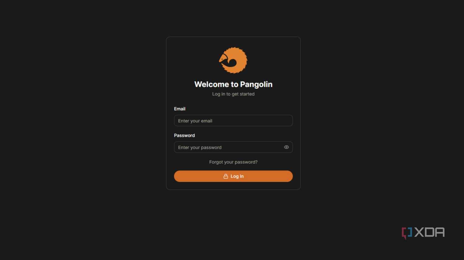 pangolin-login-page