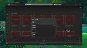 Player settings in Audiobookshelf