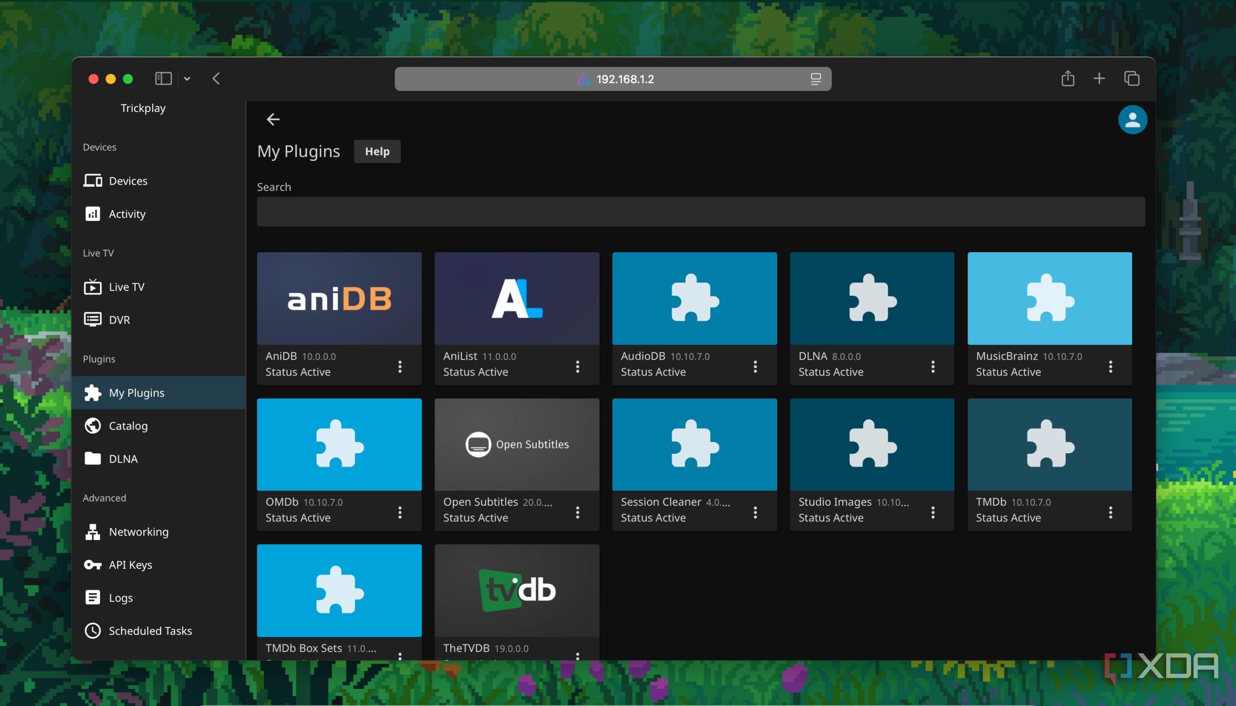 Plugins in Jellyfin