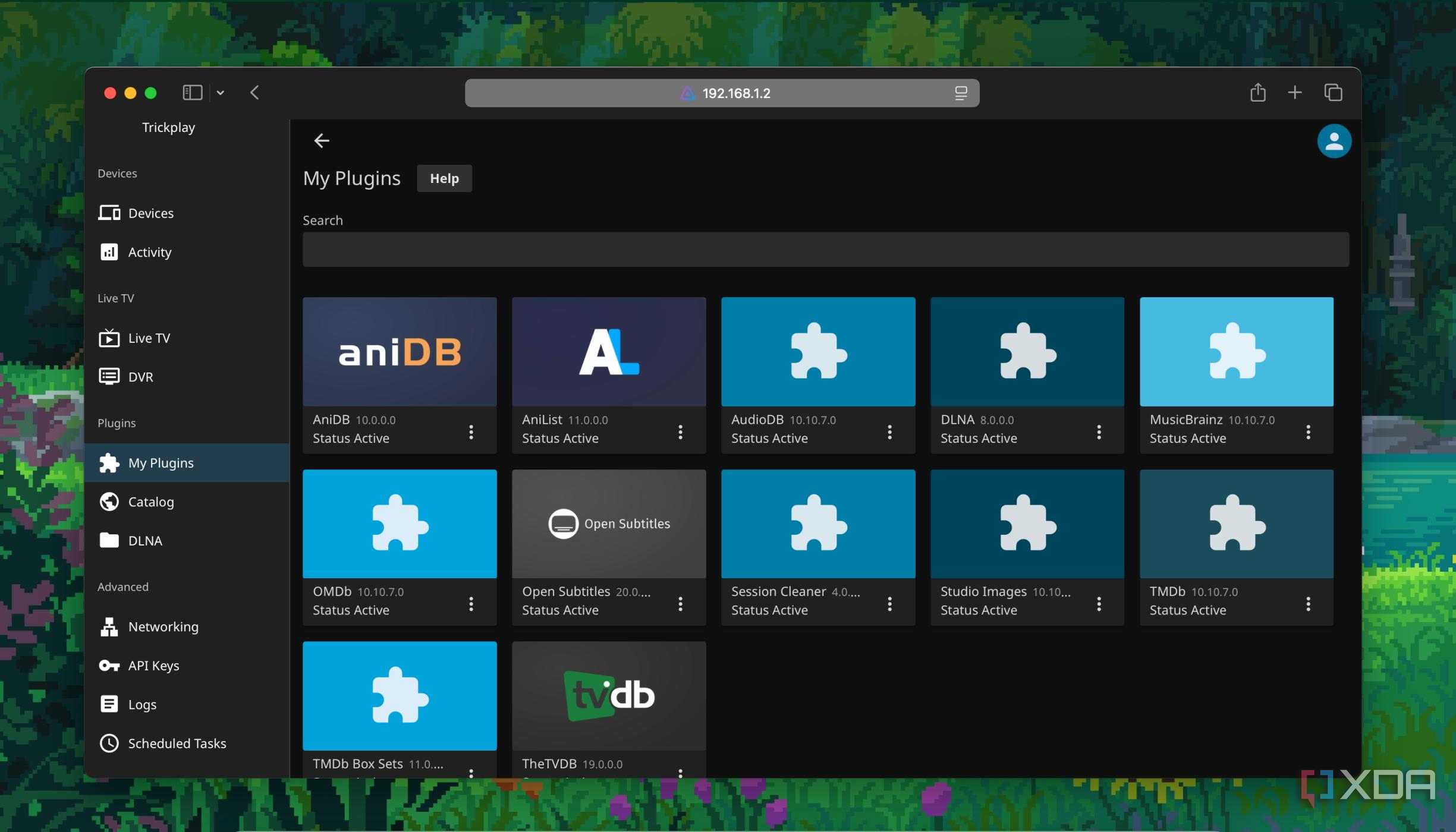 Plugins in Jellyfin