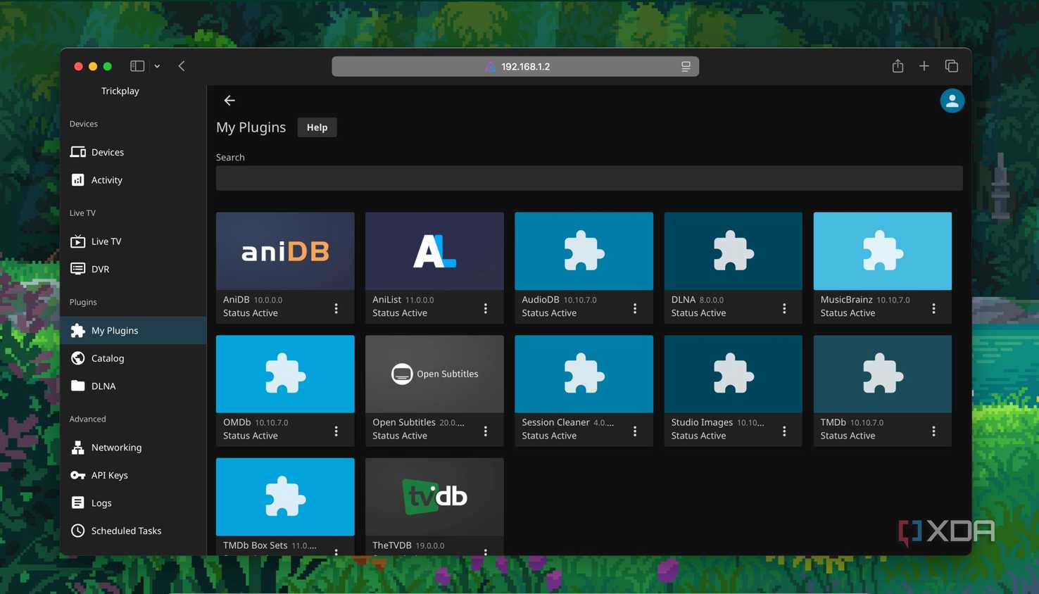 Plugins in Jellyfin