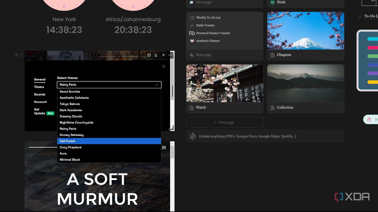 6 Notion widgets that turned my home page into a personal command center