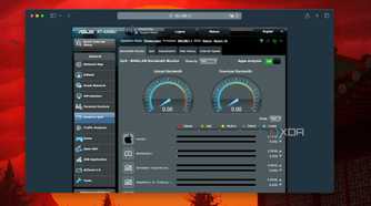 QoS Bandwidth monitor for WAN LAN