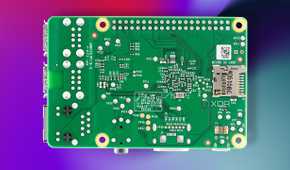 Raspberry Pi 1 Model B Bottom