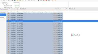 HomeBank transactions