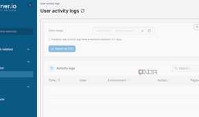 Portainer activity log
