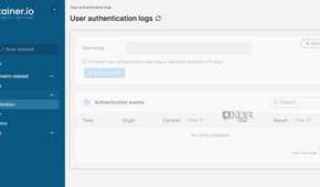 Portainer authentication log