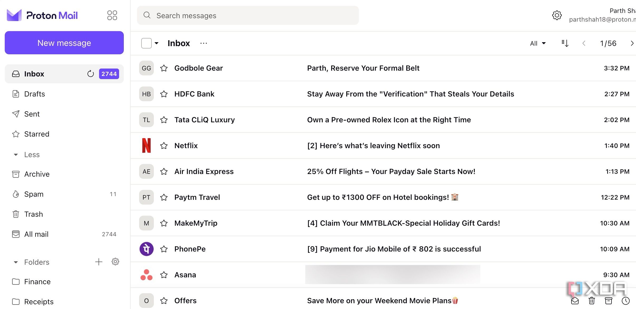 I switched from Gmail to this open-source email service and I should ...