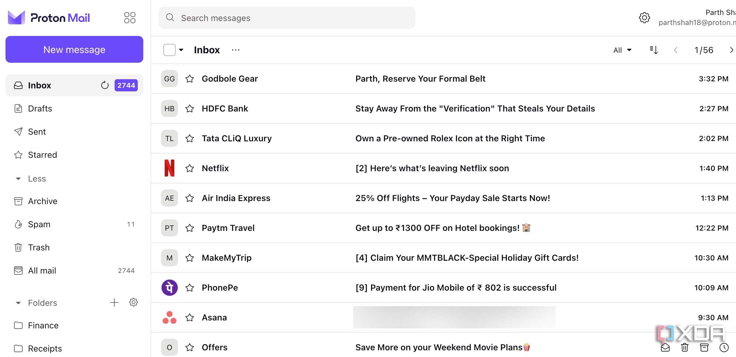 Email Service I switched from Gmail to this open-source email service and I should ...
