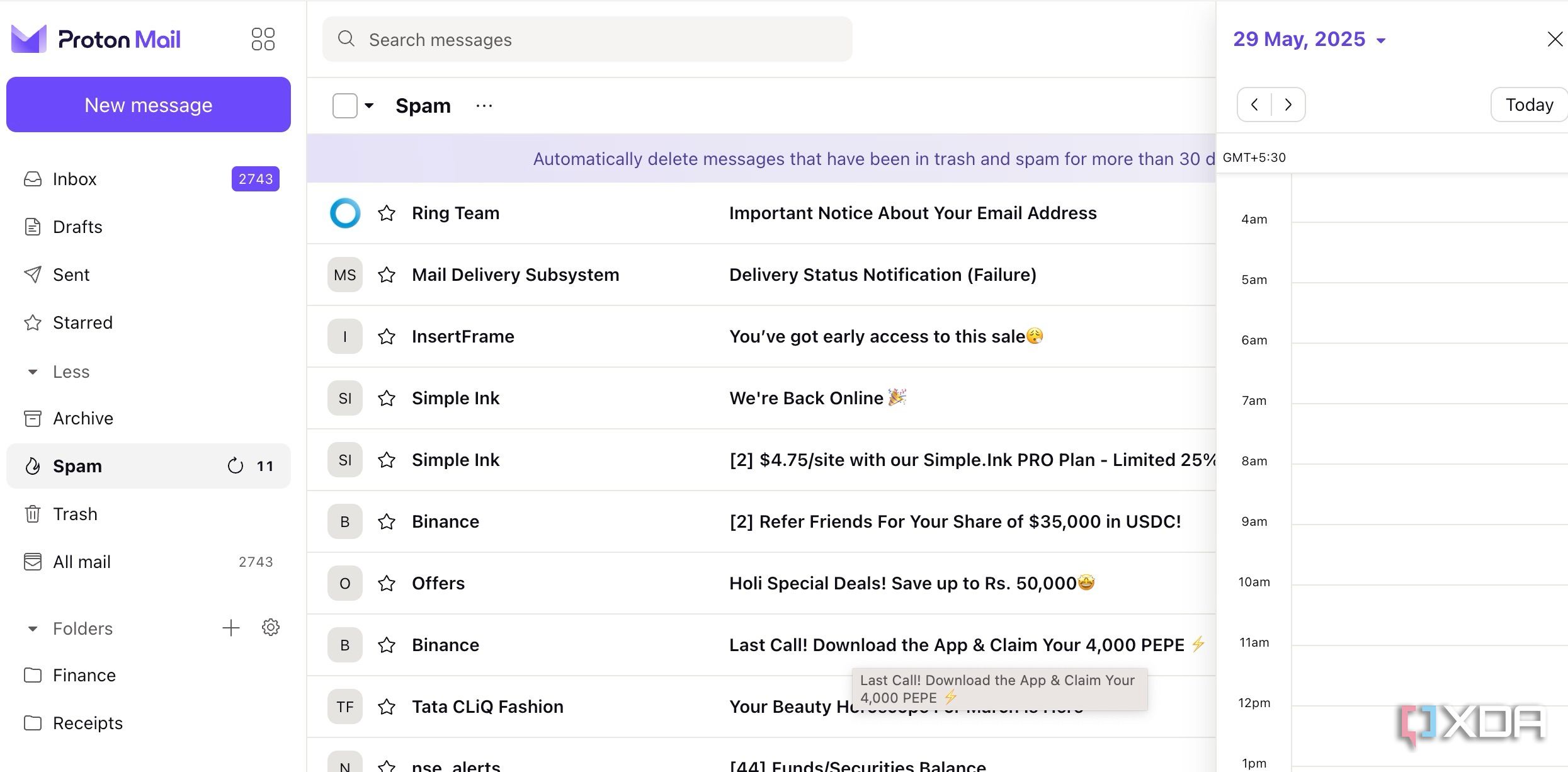 I switched from Gmail to this open-source email service and I should ...