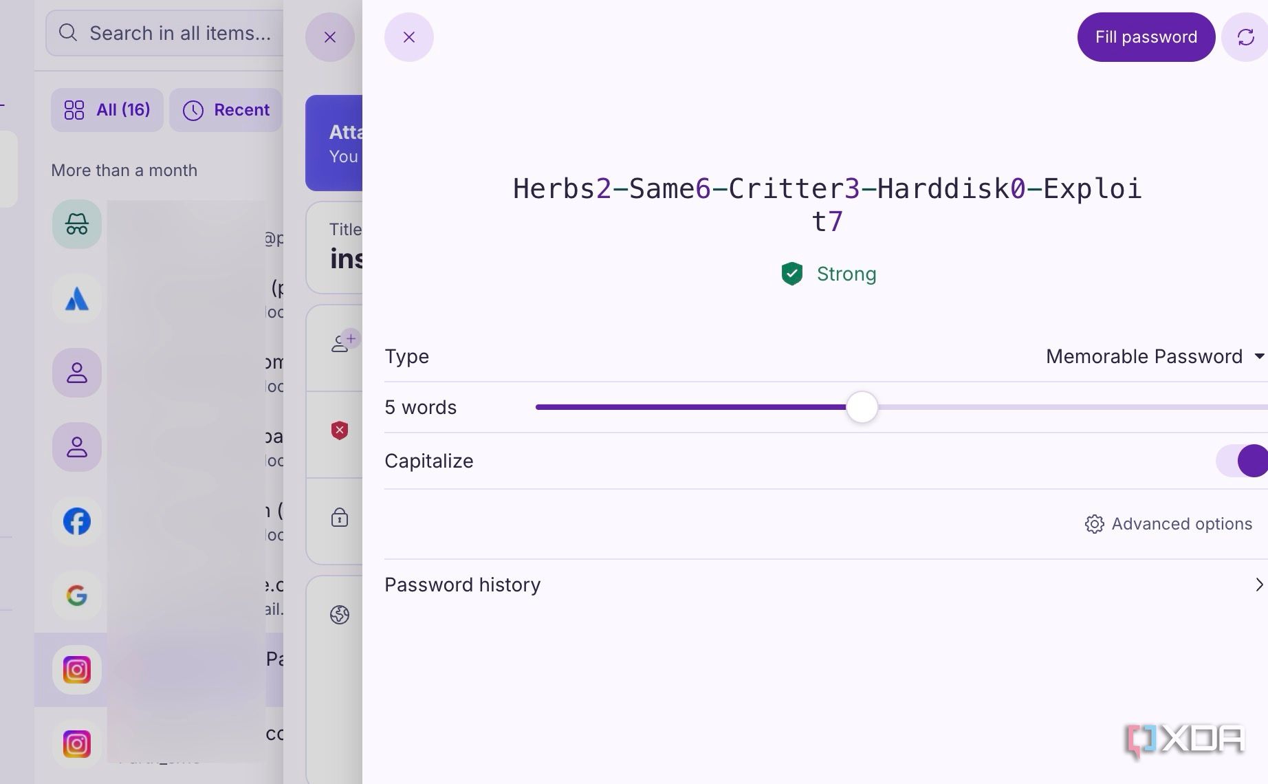 Proton Pass password generator