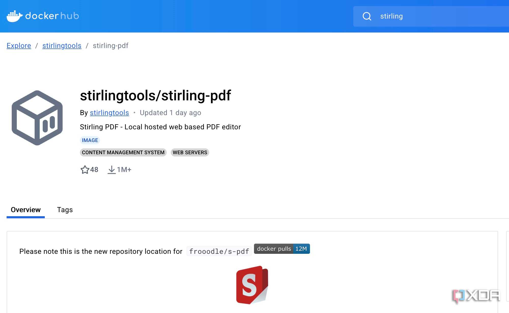 Stirling PDF Docker