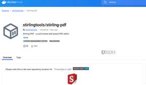 Stirling PDF Docker