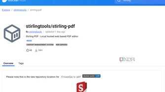 Stirling PDF Docker