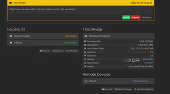 Syncthing home