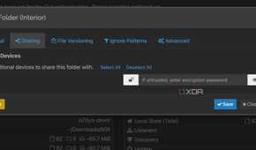 Syncthing add folder