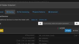 Syncthing add folder