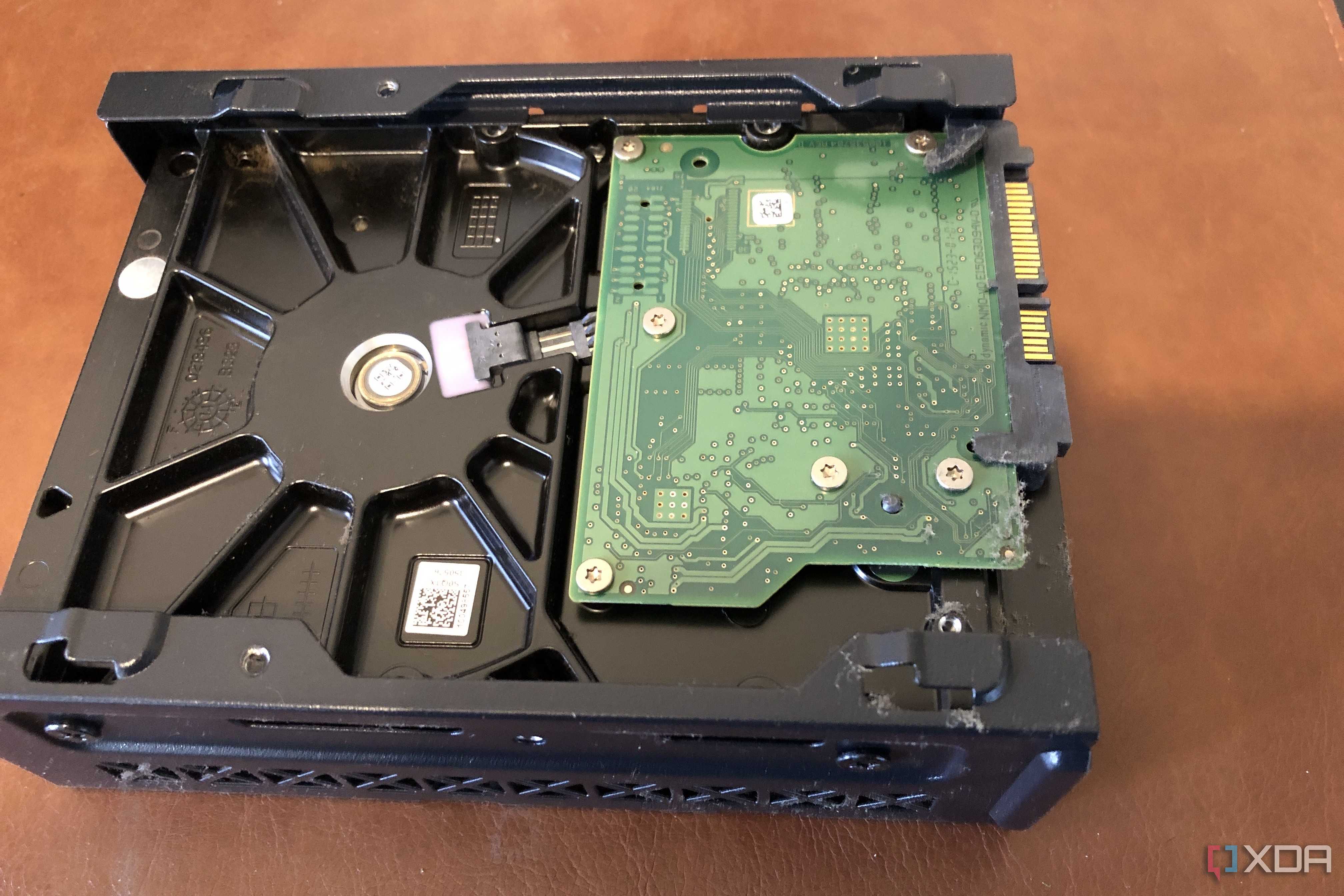 Relocating HDD