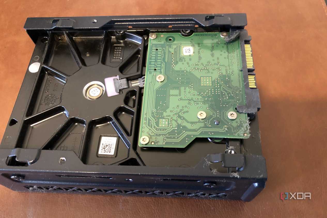 Relocating HDD