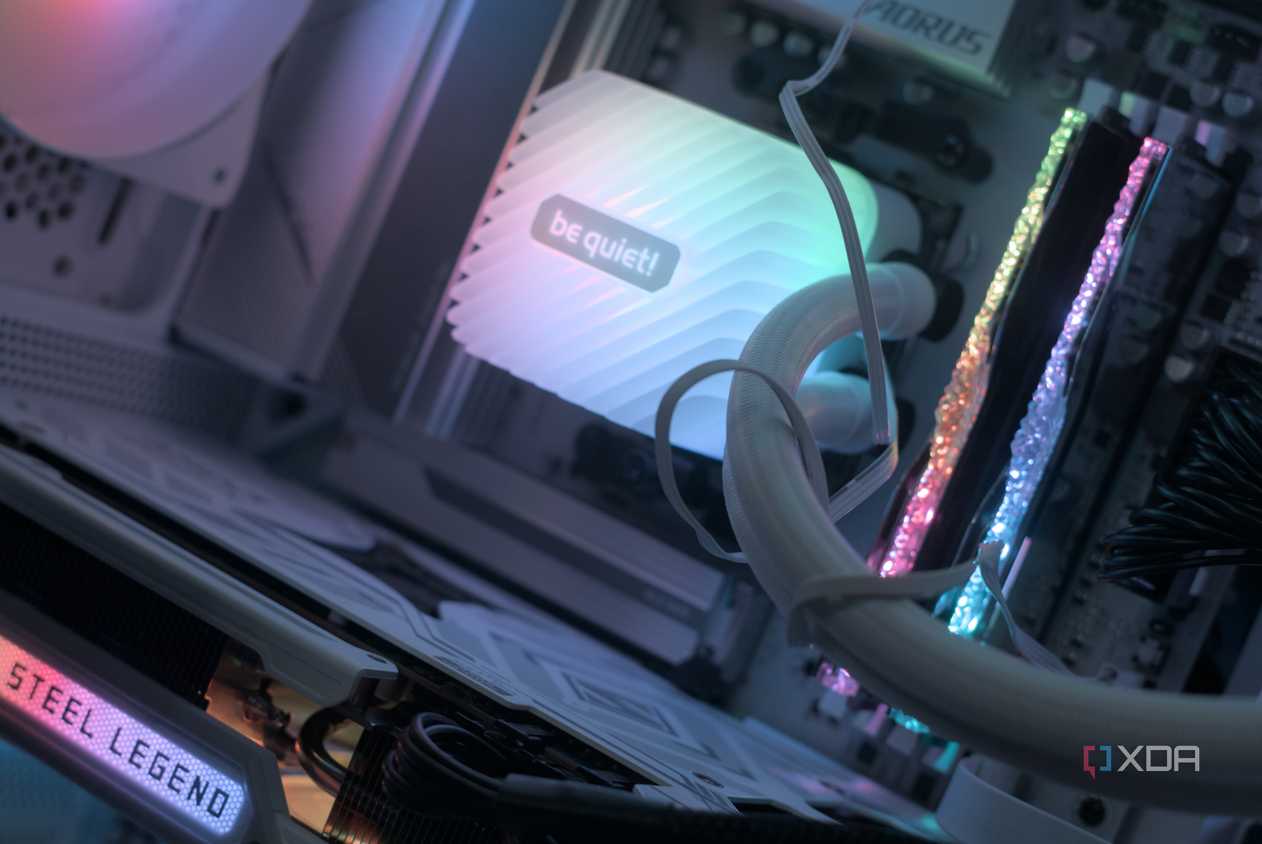 The Bequiet rich CPU cooler.