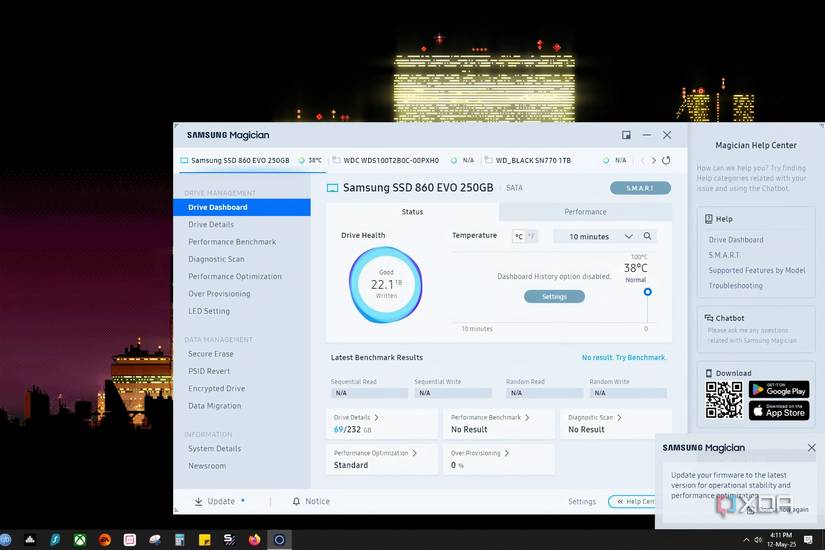 Device Manager Samsung 860 Evo Software Magician Software Samsung
