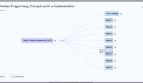 Object Oriented Programming NotebookLM Mind Map