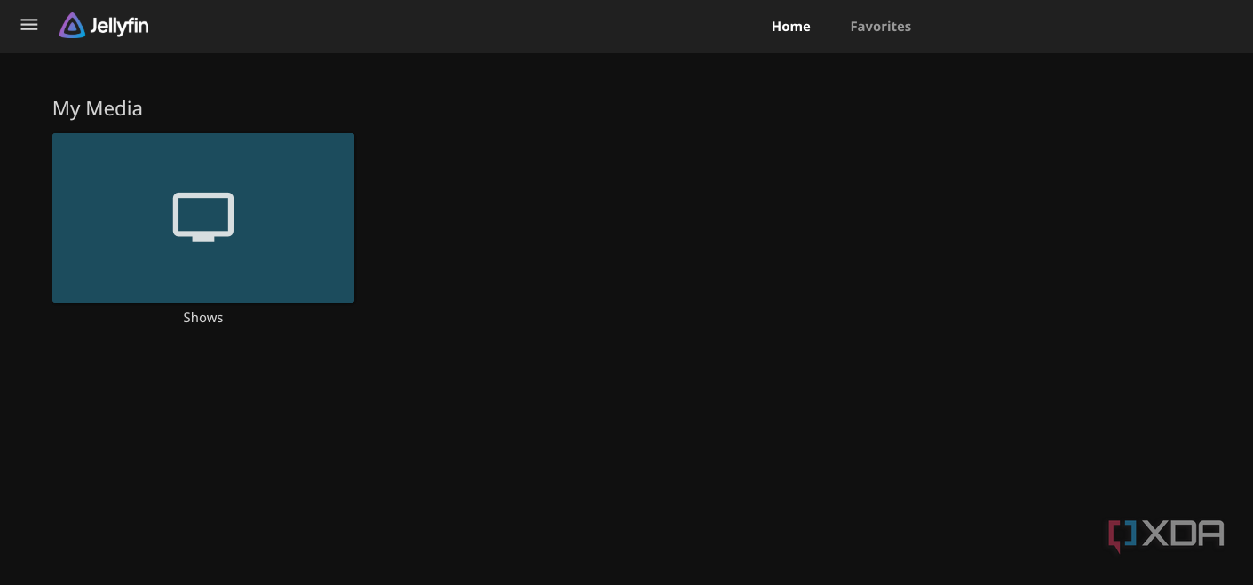 Jellyfin Media library.