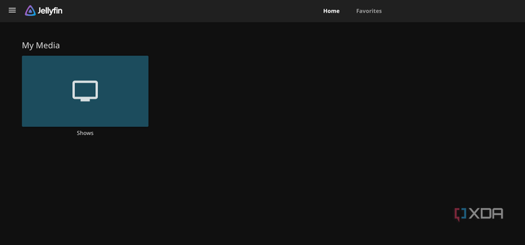 Jellyfin Media library.